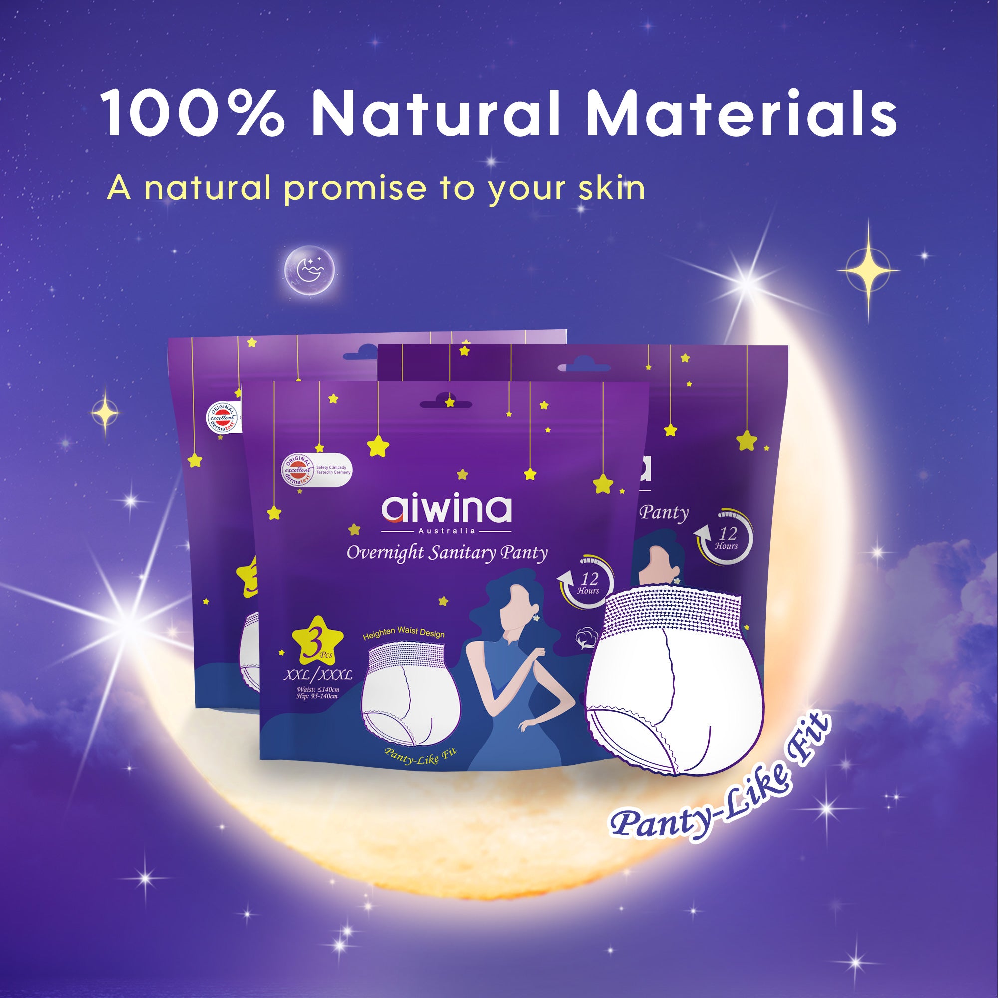 Overnight Sanitary Panty S/M