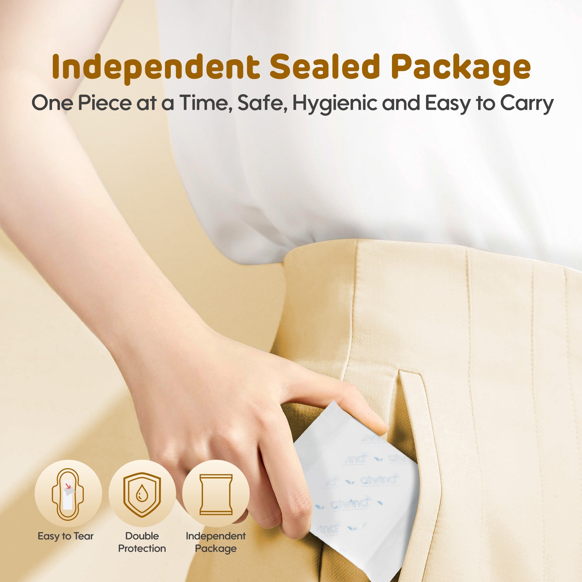 Comfy Ultra Soft Sanitary Napkin 10+2 Pads(Yellow)