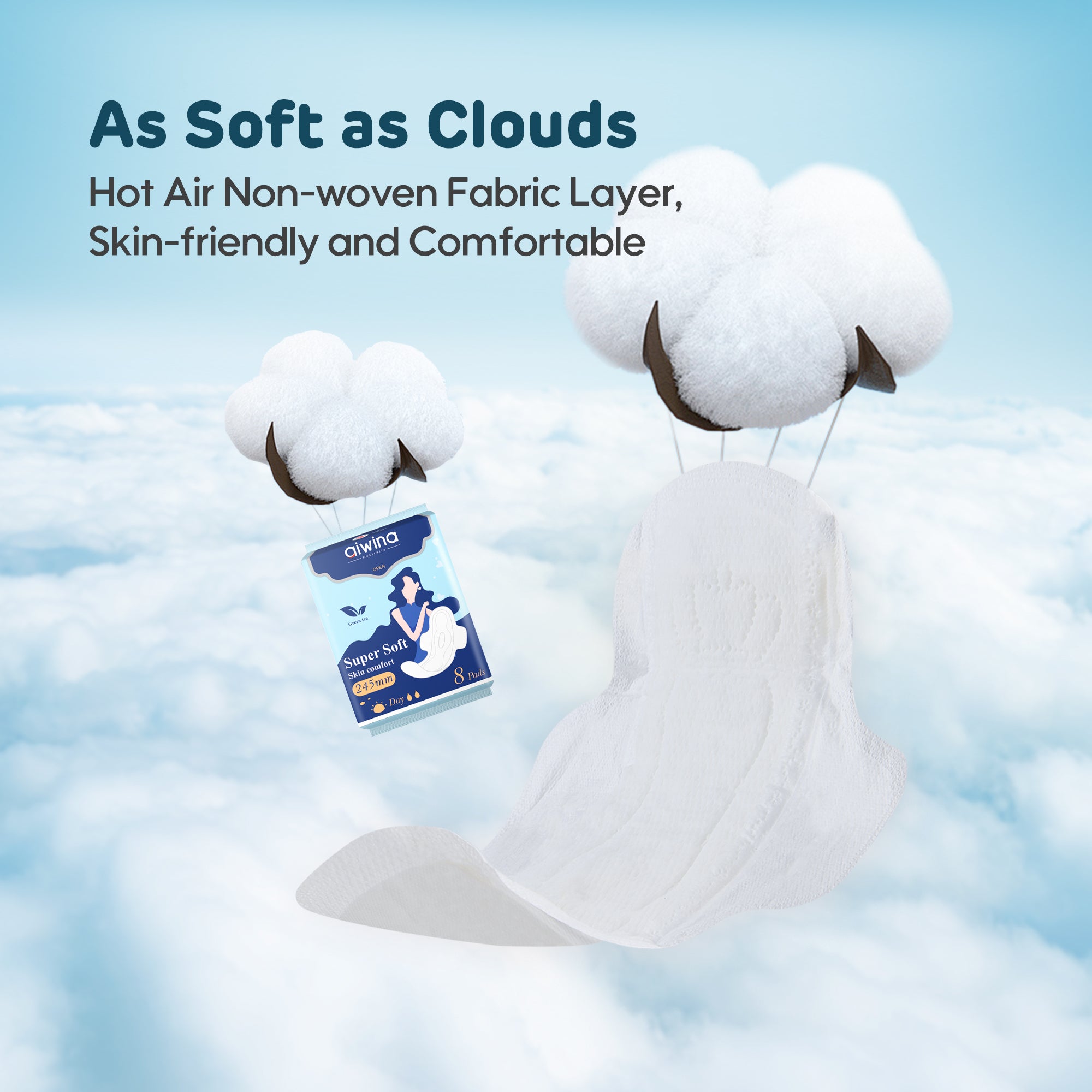 Comfy Super Soft Sanitary Napkin 245mm