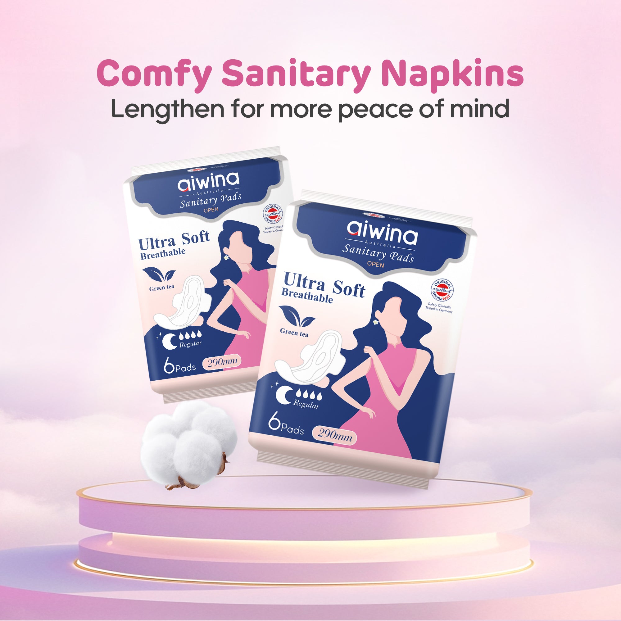 Comfy Ultra Soft Sanitary Napkin 290mm