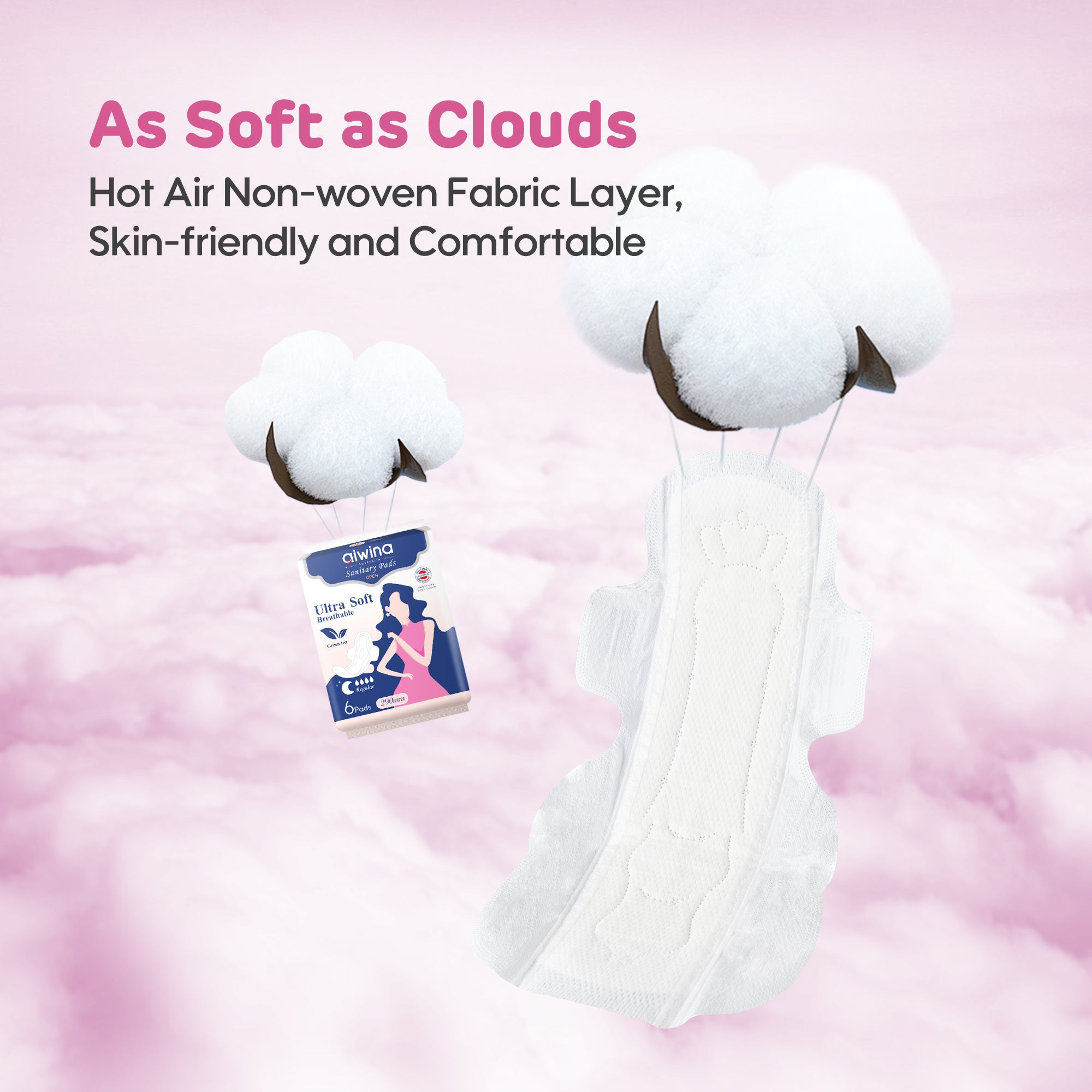 Comfy Ultra Soft Sanitary Napkin 290mm