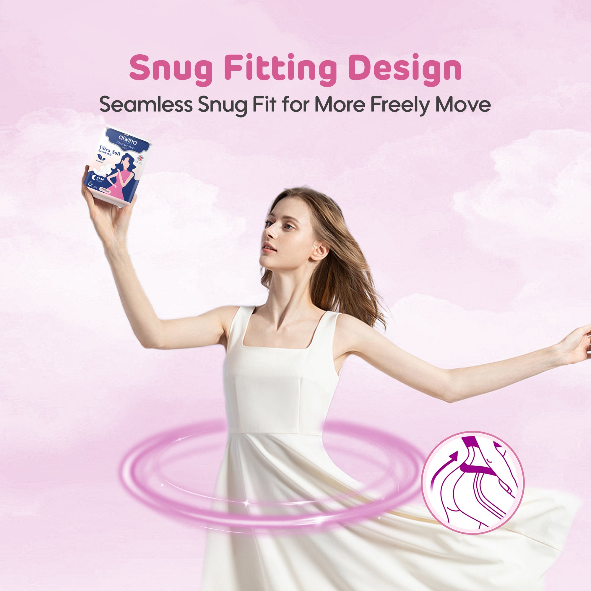 Comfy Ultra Soft Sanitary Napkin 290mm