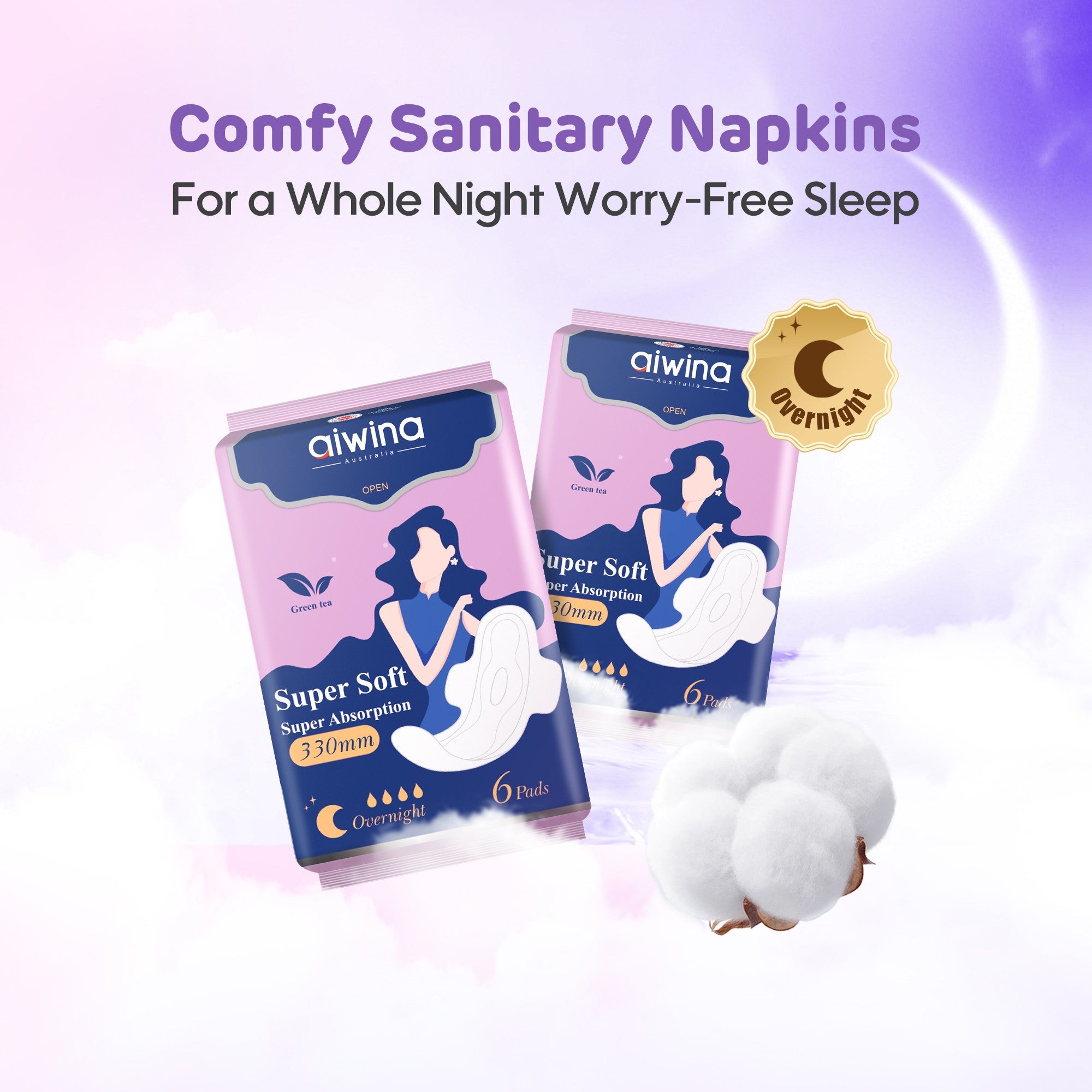 Comfy Super Soft Sanitary Napkin 330mm