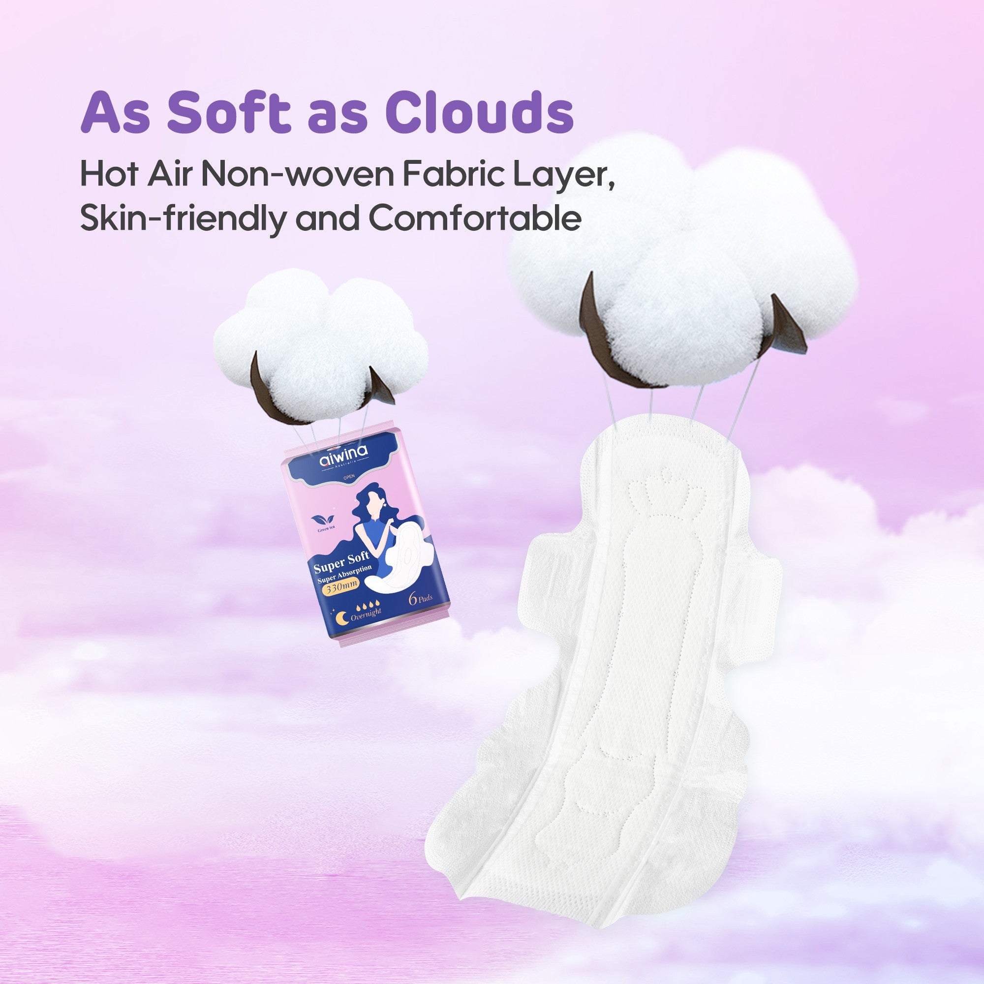 Comfy Super Soft Sanitary Napkin 330mm