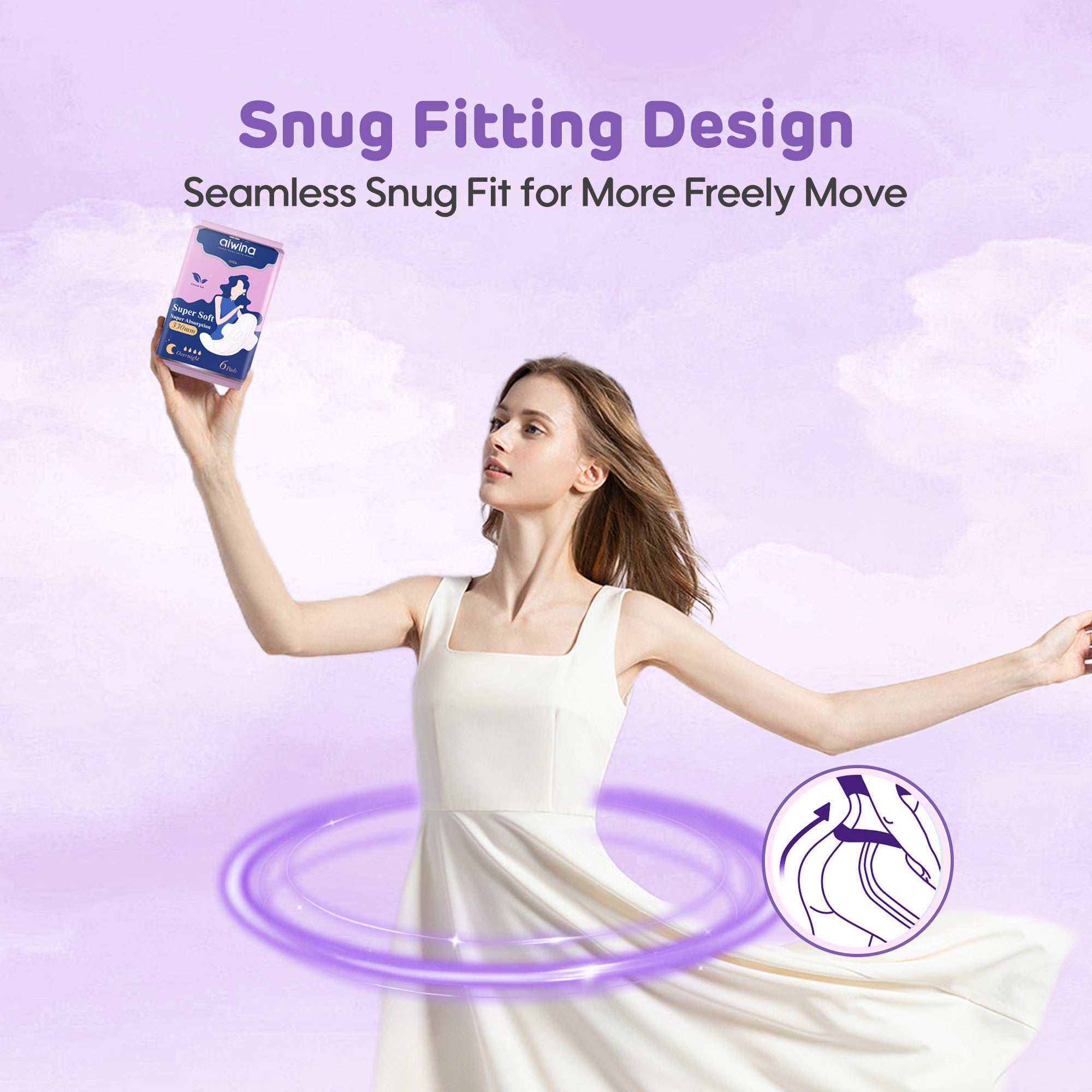 Comfy Super Soft Sanitary Napkin 330mm