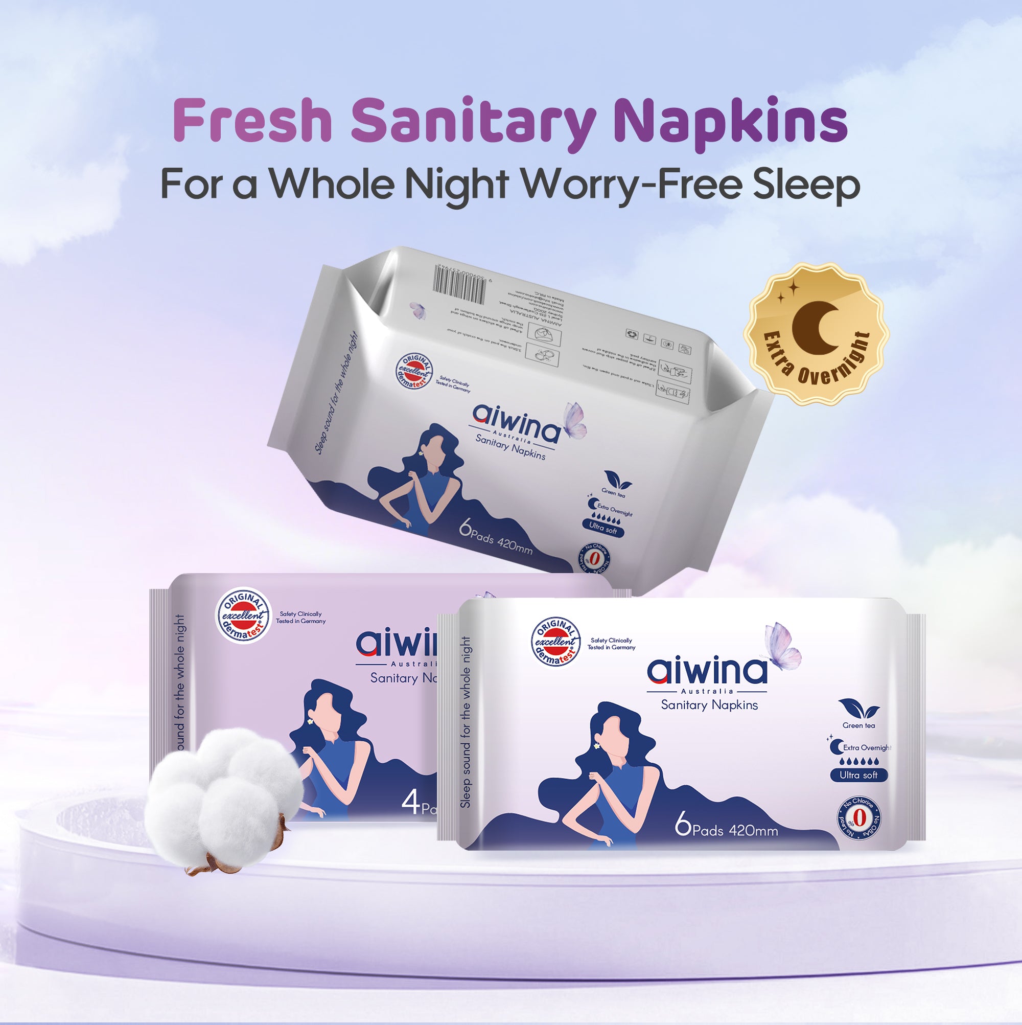 Fresh Ultra Soft Sanitary Napkin 420mm