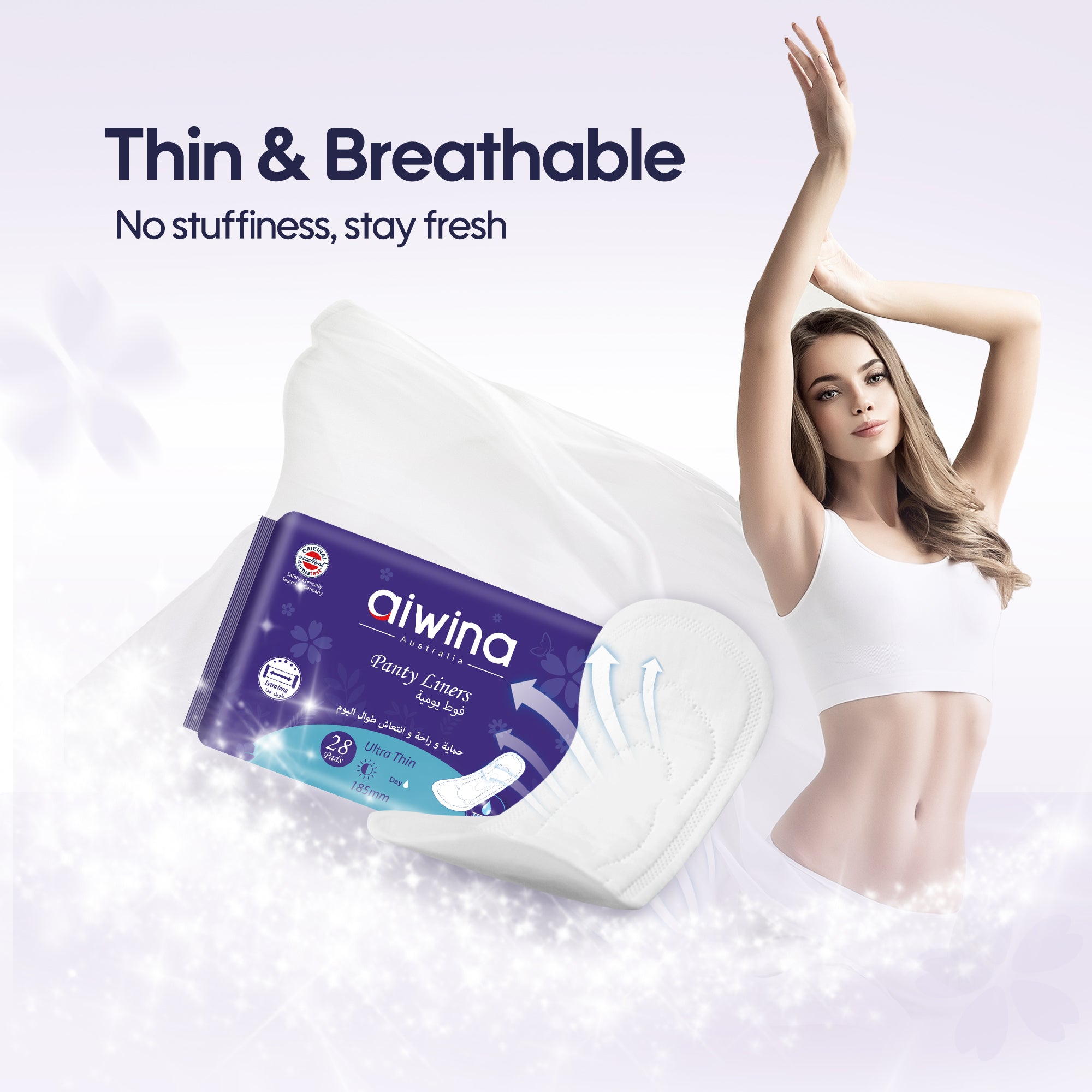 Fresh Ultra Thin Panty Liners 185mm