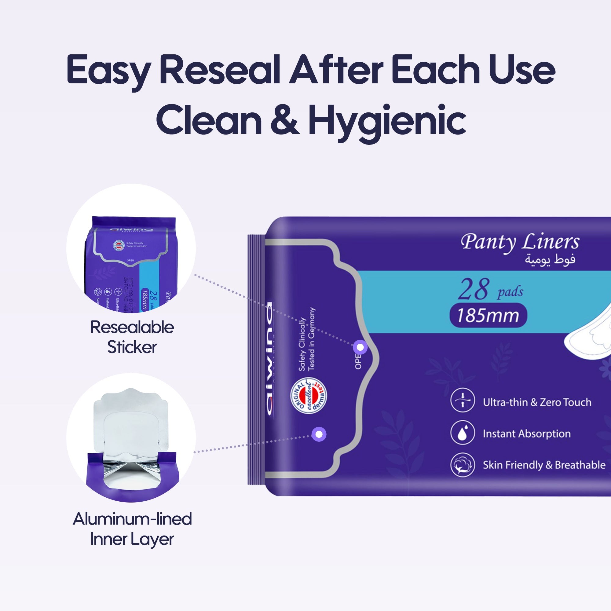 Fresh Ultra Thin Panty Liners 185mm