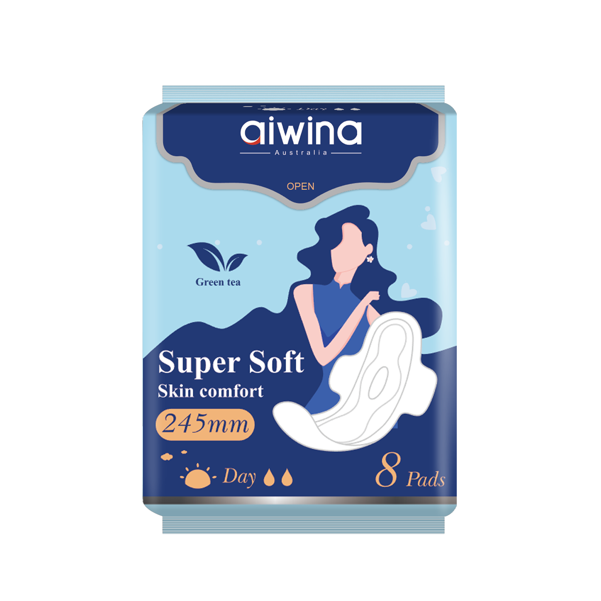 Comfy Super Soft Sanitary Napkin 245mm
