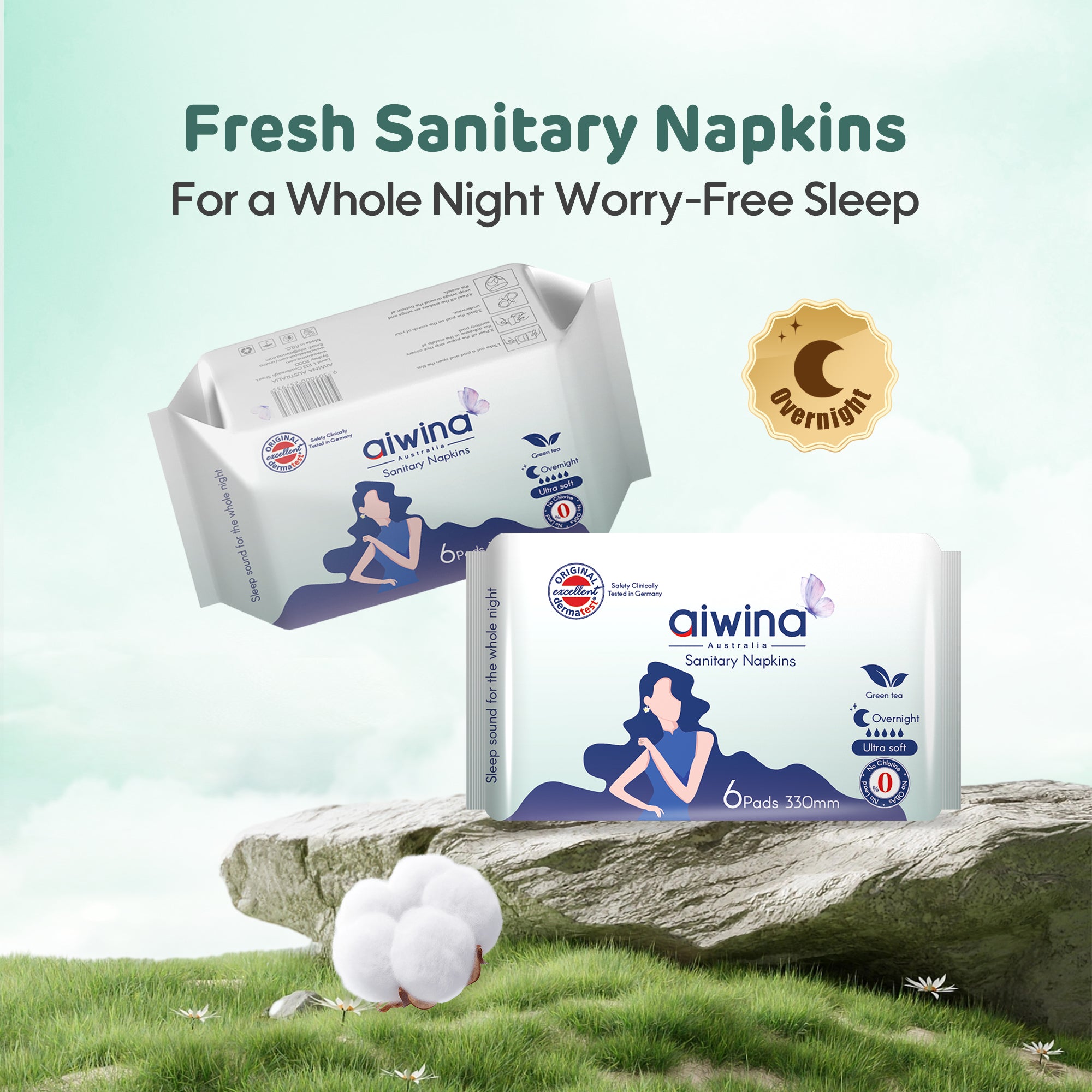Fresh Ultra Soft Sanitary Napkin 330mm
