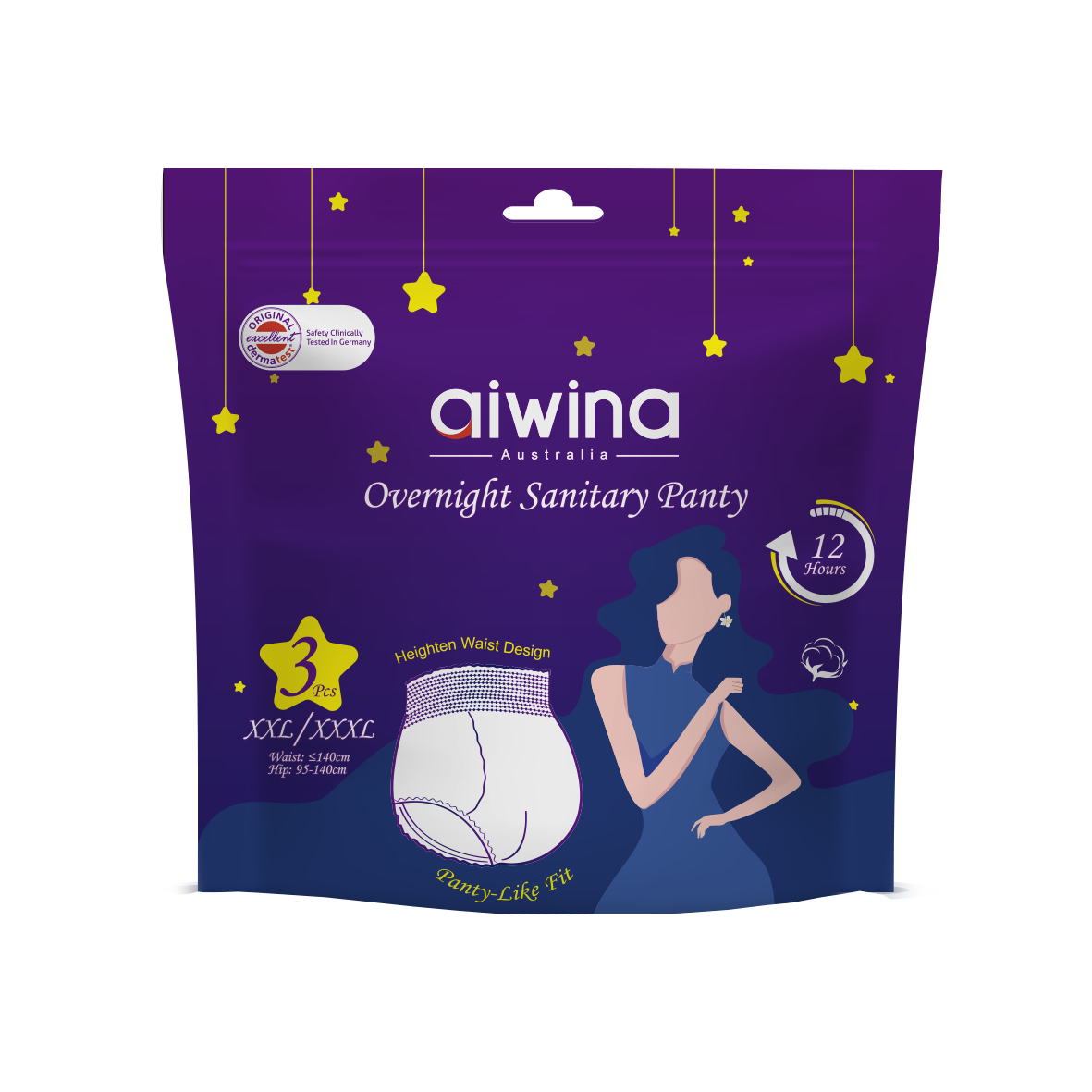 Overnight Sanitary Panty XXL/XXXL