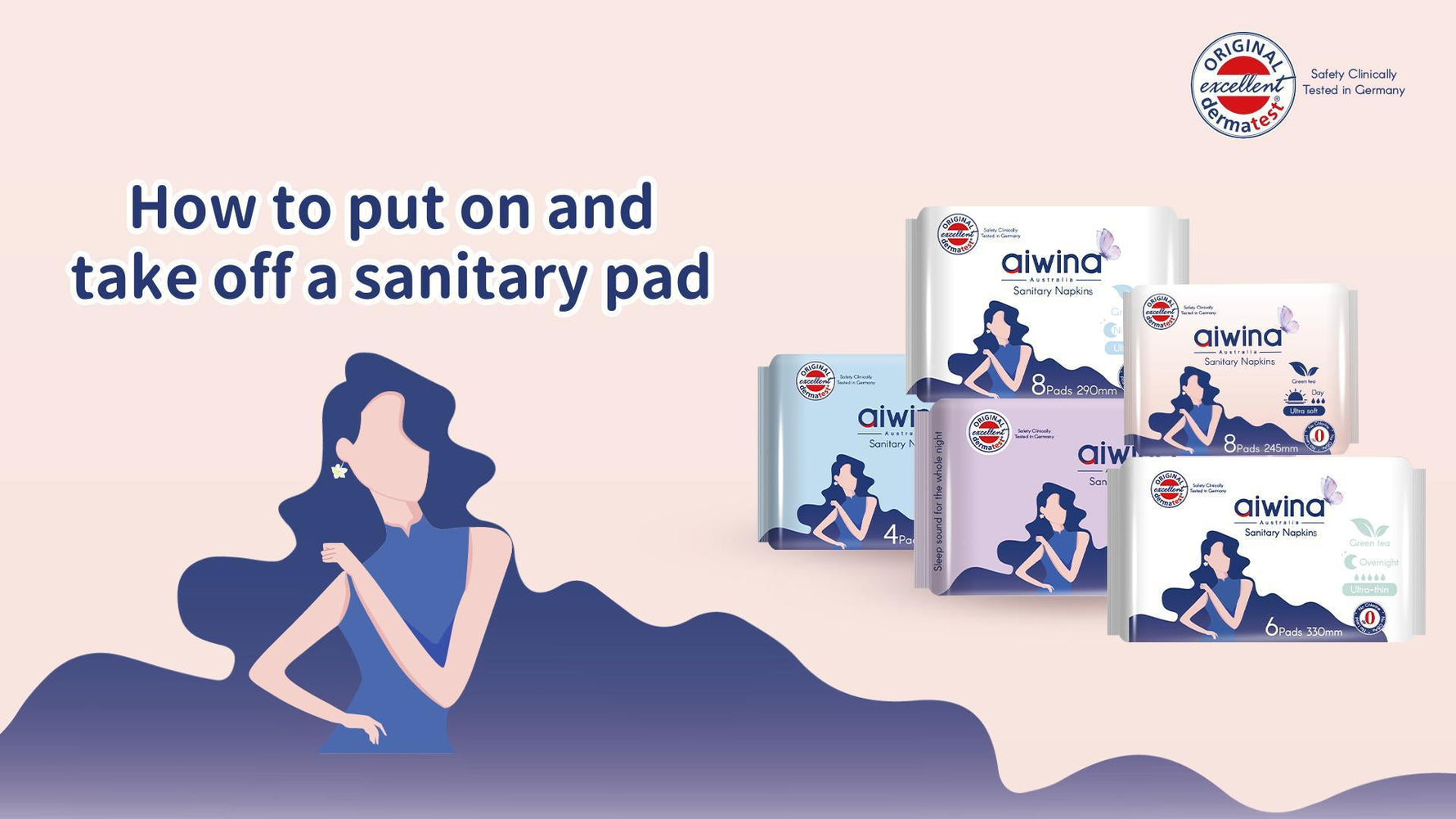 Aiwina Sanitary Napkins Guide Flash