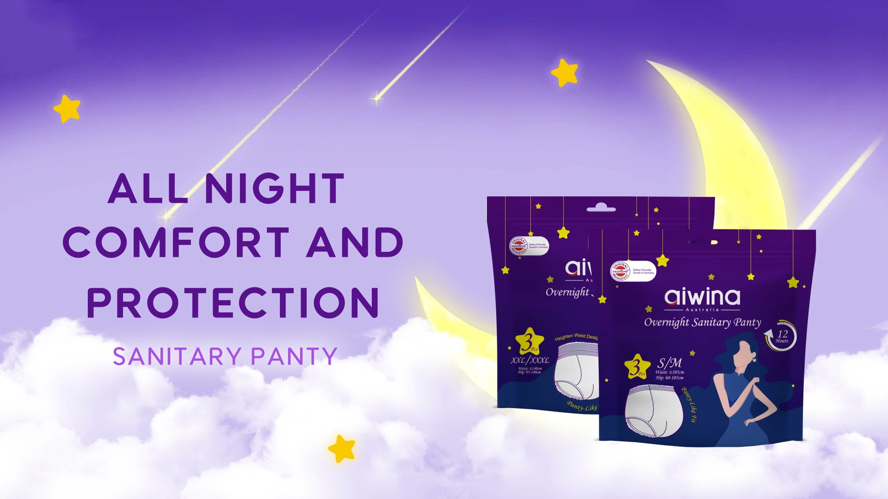 Aiwina Sanitary Panties Leak Proof Flash