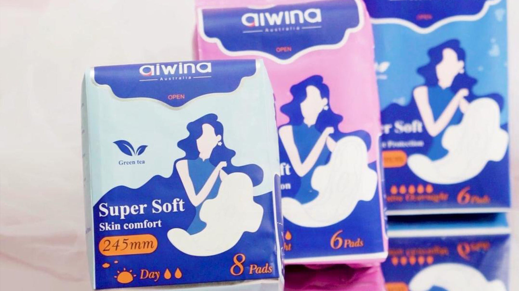 Aiwina Ultra-soft Sanitary Napkins Product Video