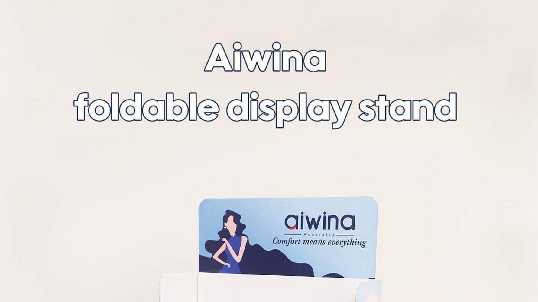 Aiwina Sanitary Napkins Stand Promo
