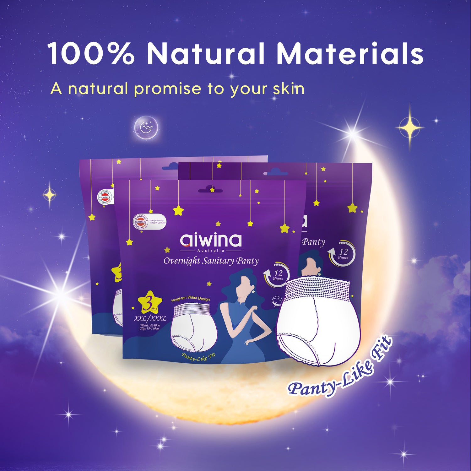 Overnight Sanitary Panty S/M