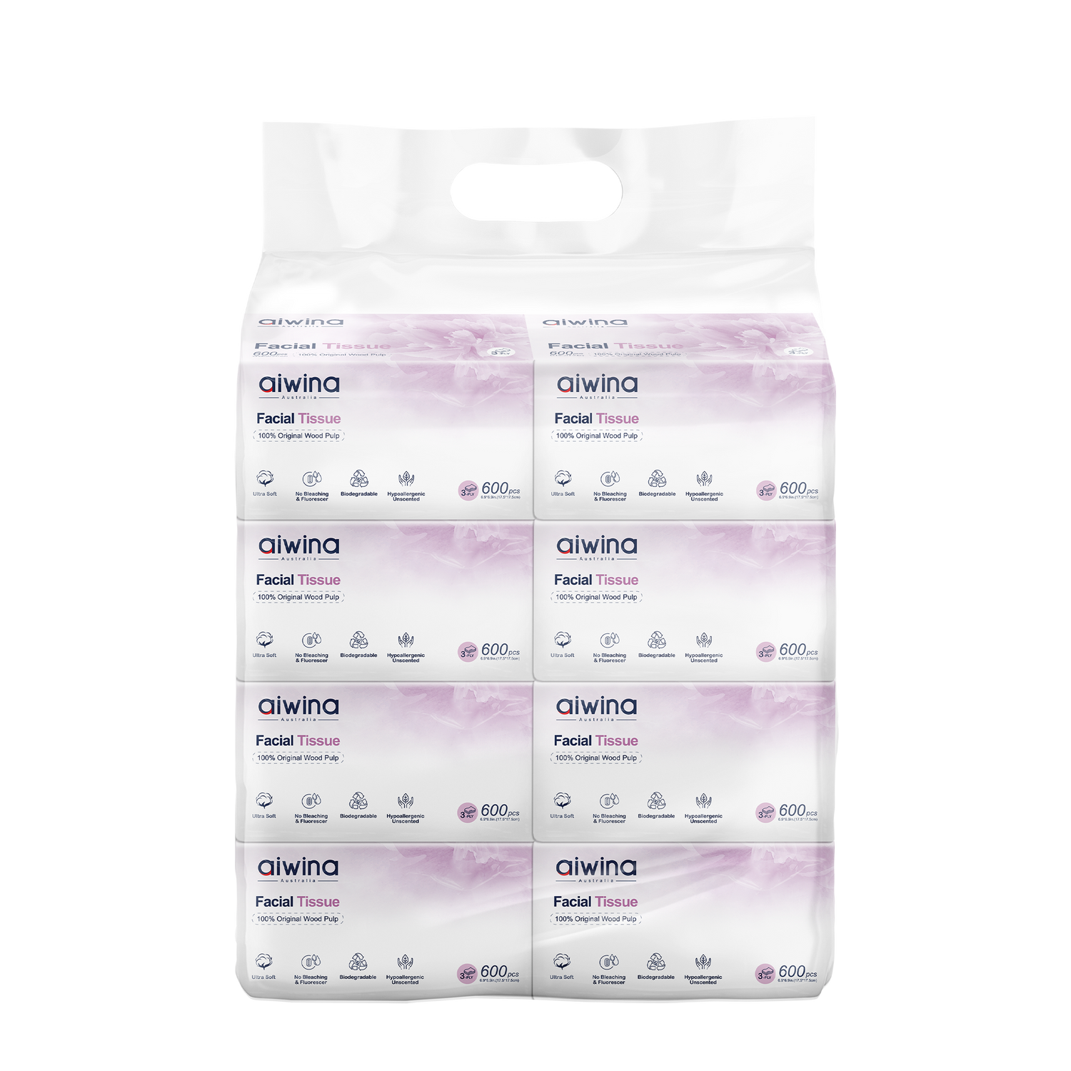 Facial Tissue 600Pcs