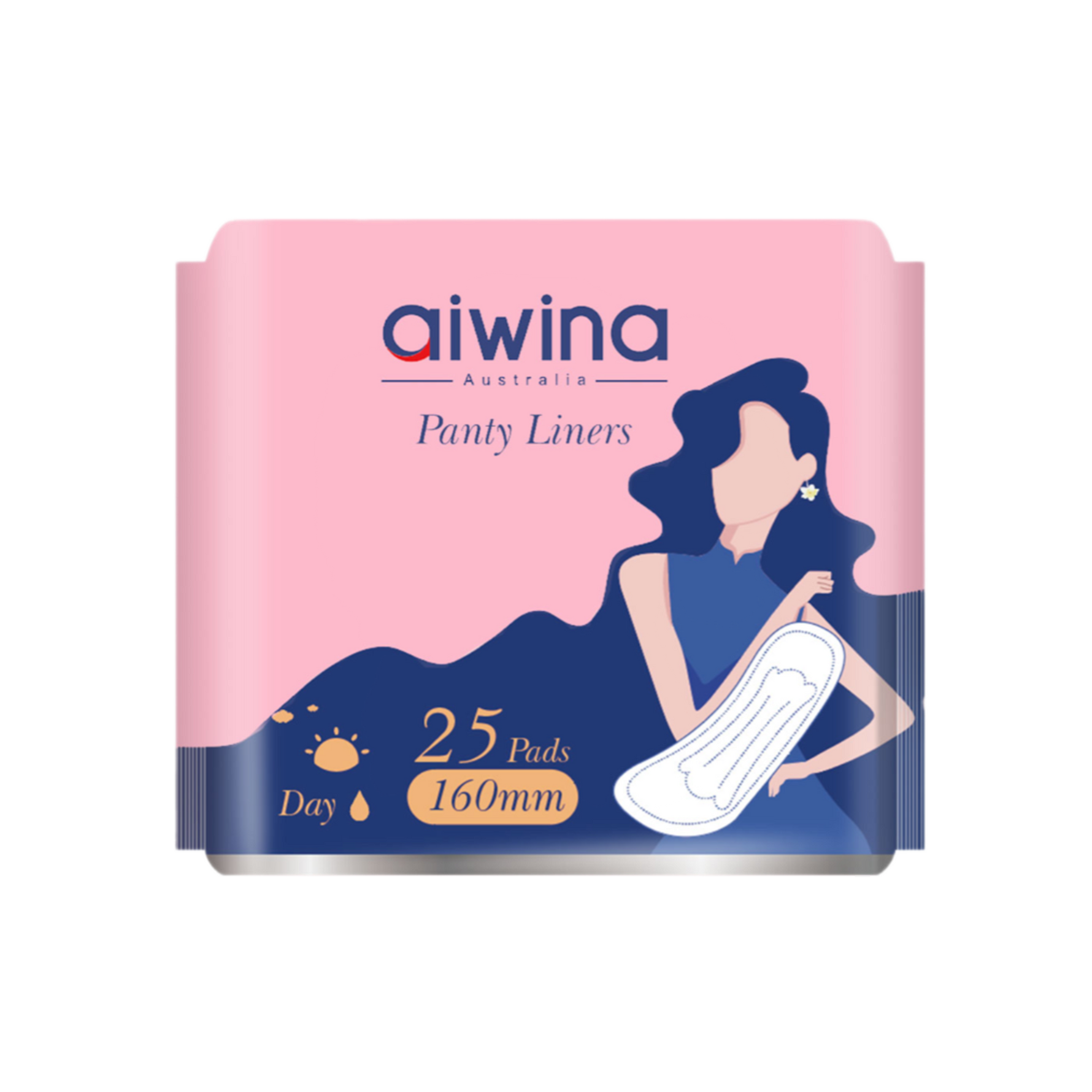 aiwina Panty Liners - Day (160mm Ultra Soft)